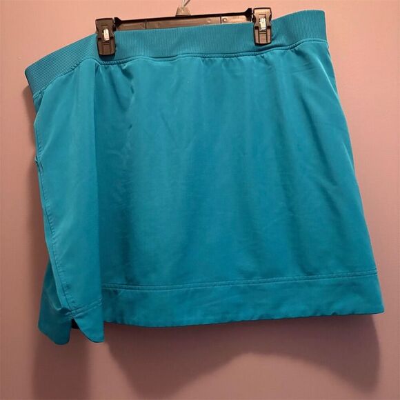 32 Degree Heat  Women's 2XL Blue Athletic Skort Tennis Golf Stretch Shorts - Picture 1 of 10